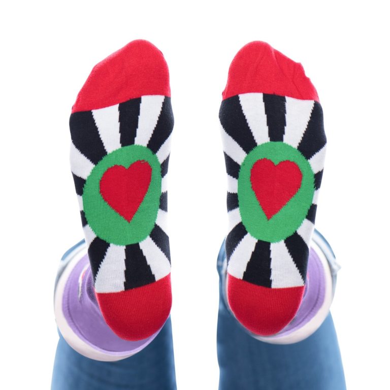 productfotografie kleding packshot sokken cupido onderkant 768x768 - Packshots van sokken